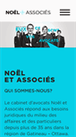 Mobile Screenshot of noelassocies.com